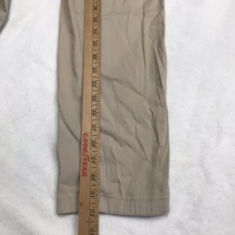 BIRDDOGS Pants Men 32x32 Stretch Tan Performance Golf Stretch Lined Chino